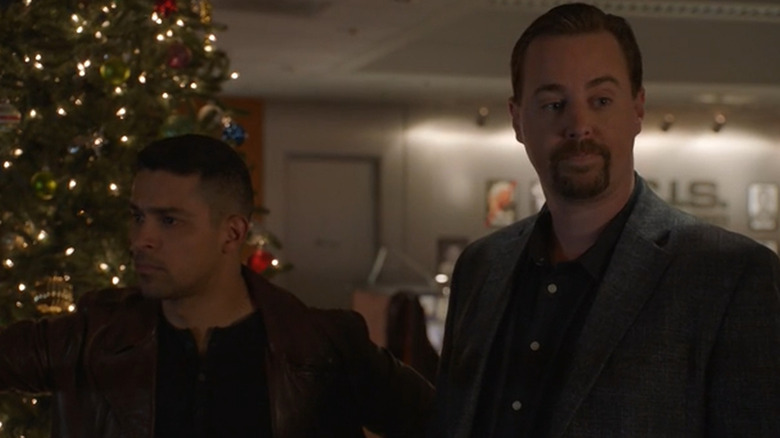 Wilmer Valderrama and Sean Murray in "NCIS"