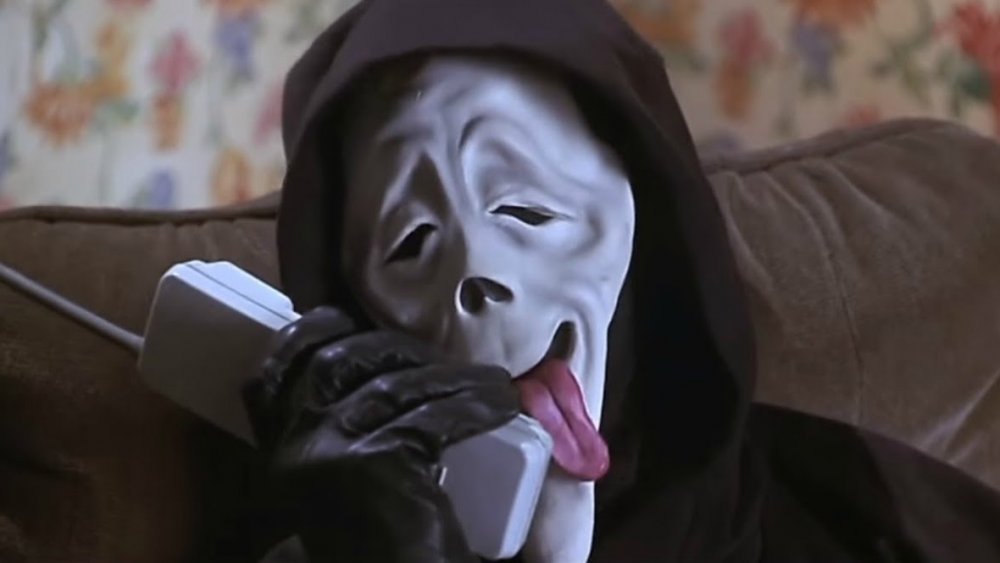Ghostface parody from Scary Movie