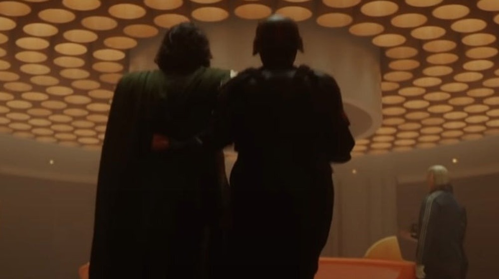 Screenshot from Loki trailer possibly showing Skrull