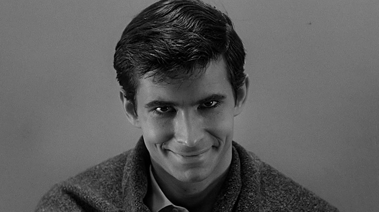 Norman Bates sinister smile