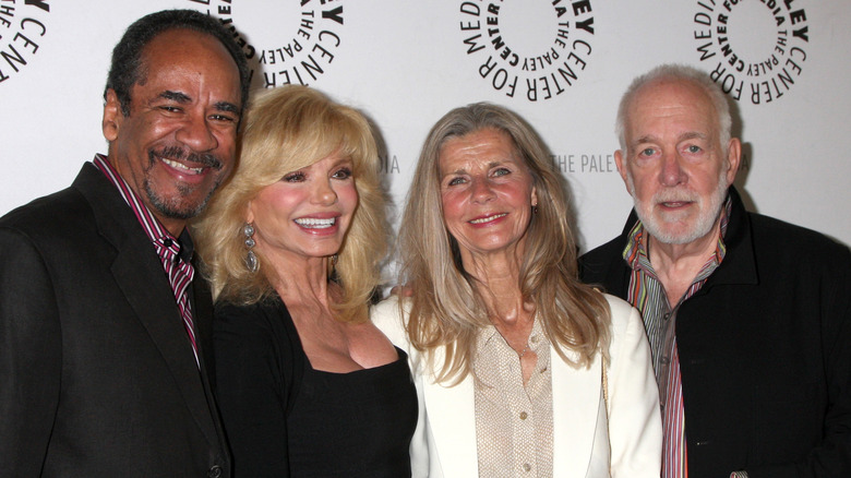 The cast of WKRP on the red carpet