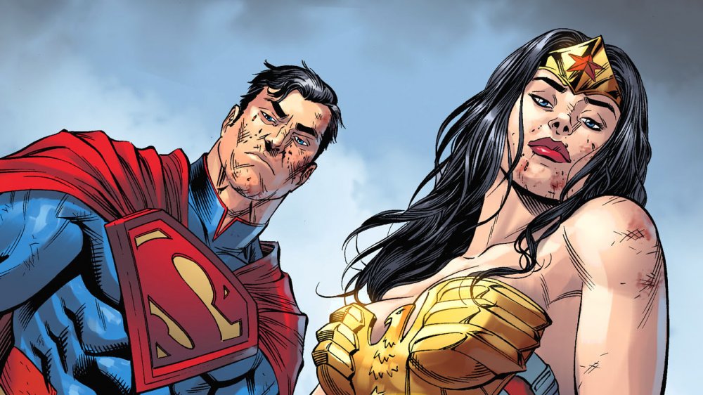 Superman and Wonder Woman in the Injustice series