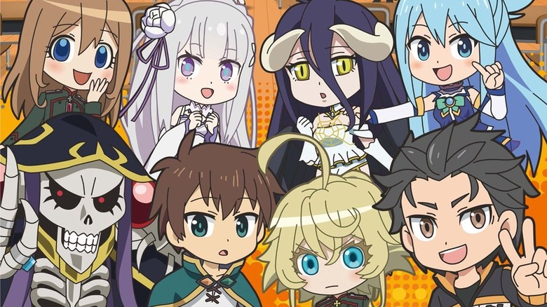 Isekai Quartet main cast