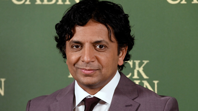 M. Night Shyamalan smiling