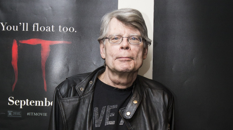 Stephen King at the It premiere