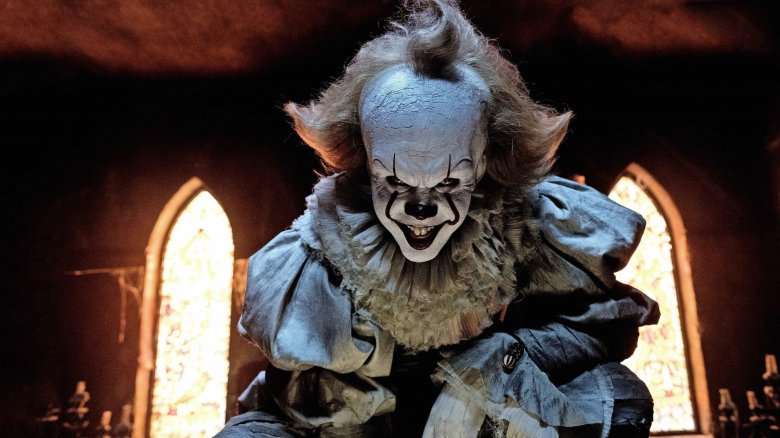 Pennywise looking sinister