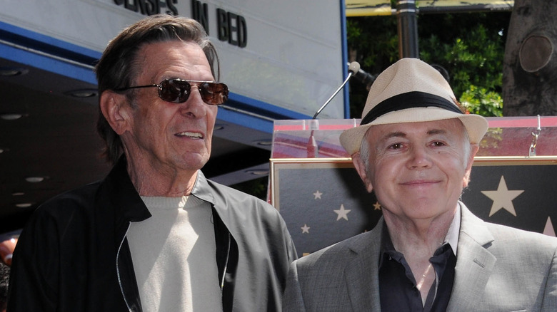 Leonard Nimoy and Walter Koenig attend event