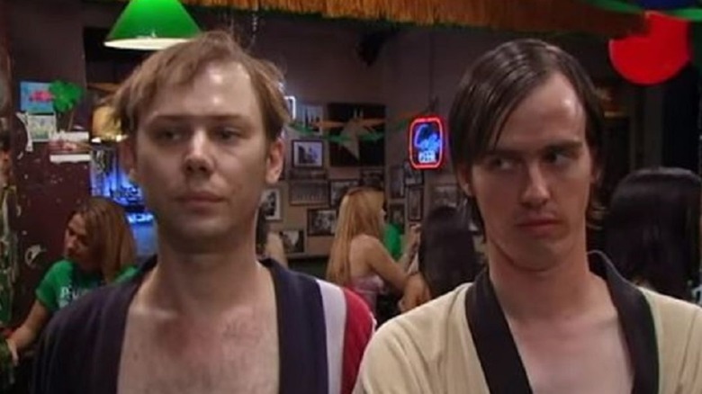 Liam and Ryan McPoyle and their unibrows