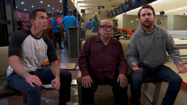 Mac, Frank, and Charlie sitting together