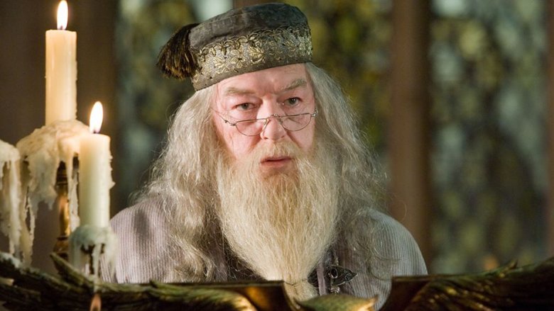 Michael Gambon in Harry Potter