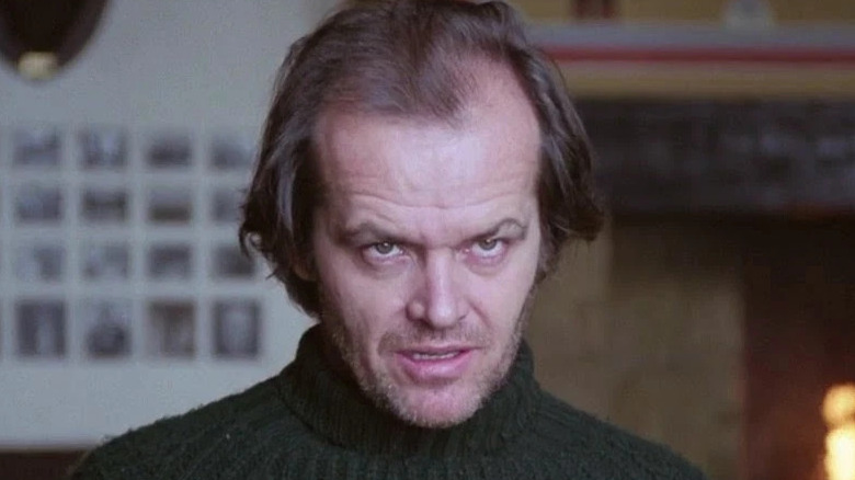 Jack Torrance goes mad in The Shining