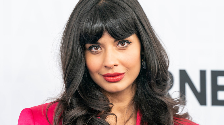 Jameela Jamil smiling