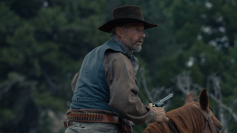 James Badge Dale as John Dutton Sr. on horseback