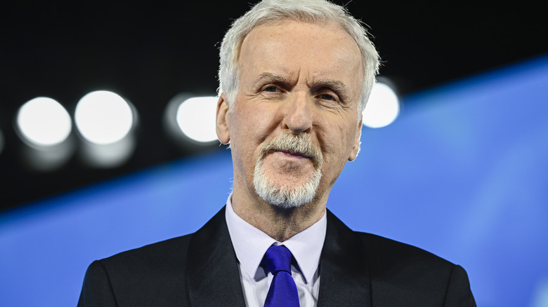 James Cameron smiling