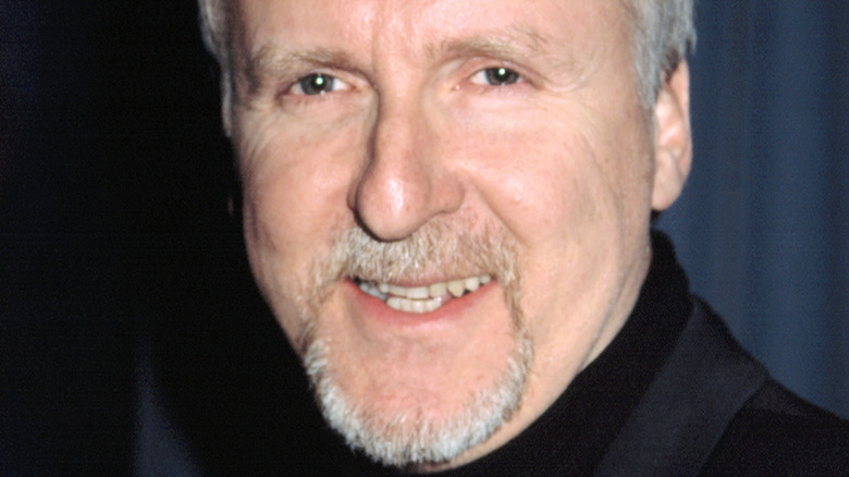 James Cameron in turtleneck