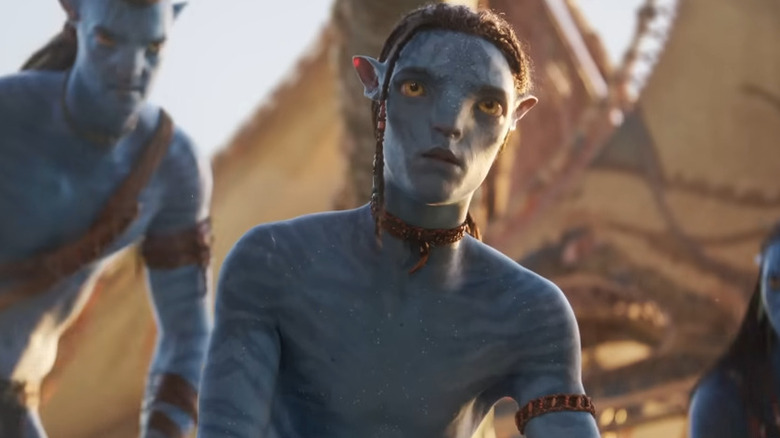 Jake Sully in Avatar: The Way of Water