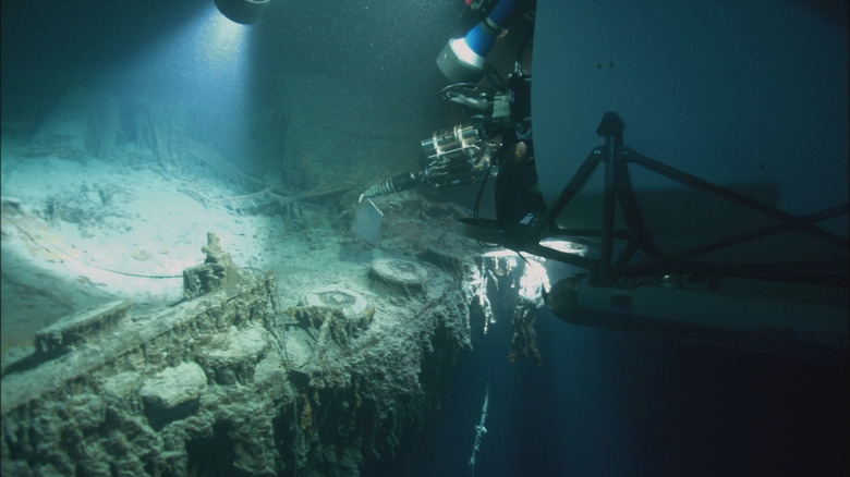 Wreckage of the Titanic