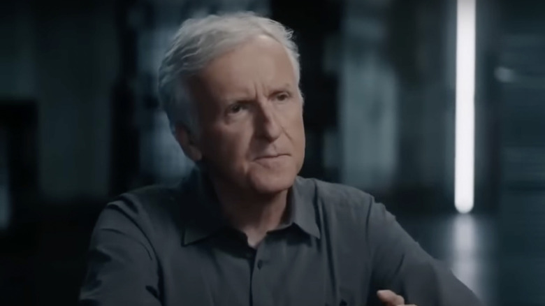 James Cameron listening 