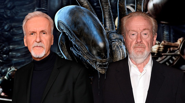 Xenomorph between Cameron and Scott