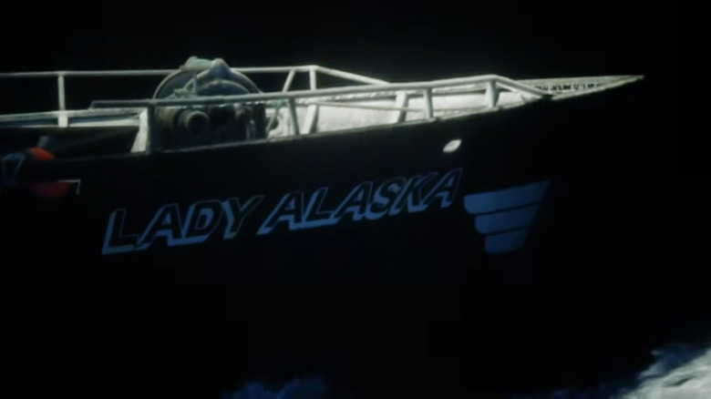 Lady Alaska on the open sea