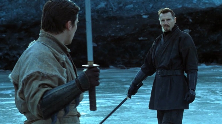 Ra's al Ghul vs Bruce Wayne in Batman Begins