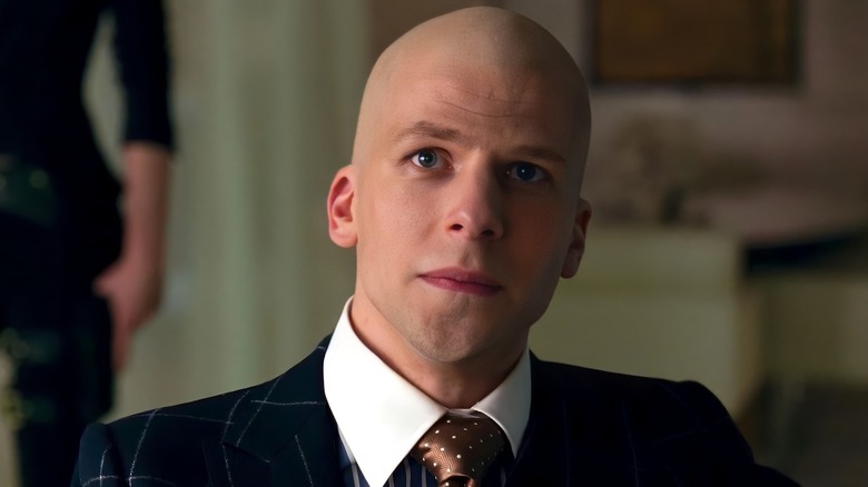 Lex Luthor bald suit