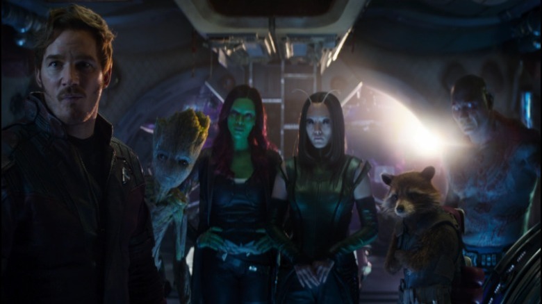 The Guardians of the Galaxy aboard the Benatar