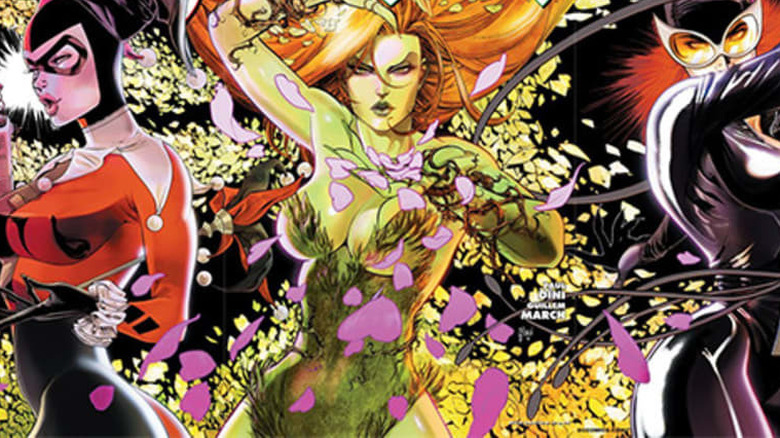 Gotham City Sirens on comics covers