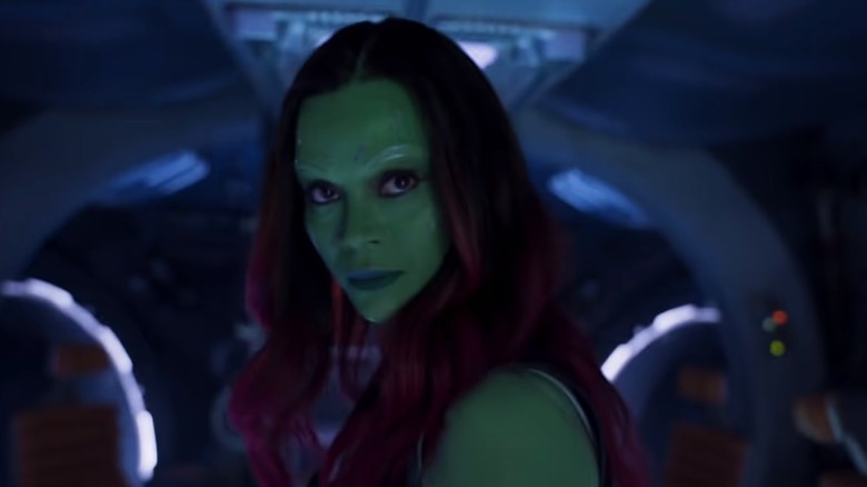 Marvel Gamora Raised Eyebrows