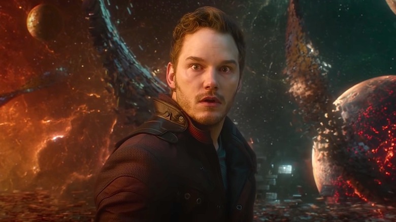 Peter Quill looking surprised