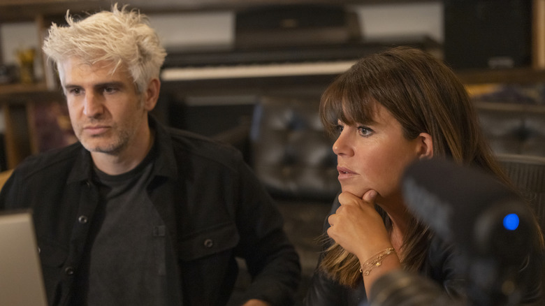 Max Joseph and Monica Lewinsky considering something