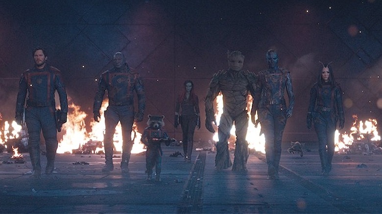 Guardians of the Galaxy Vol. 3 group shot