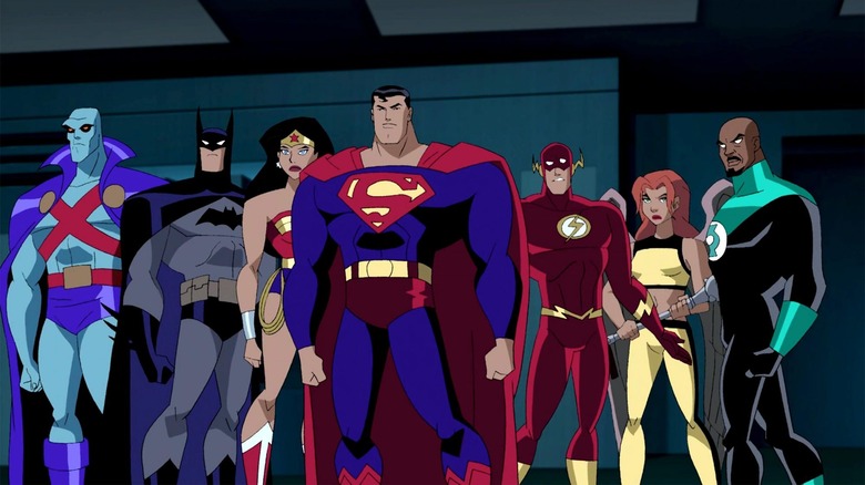 The Justice League line up