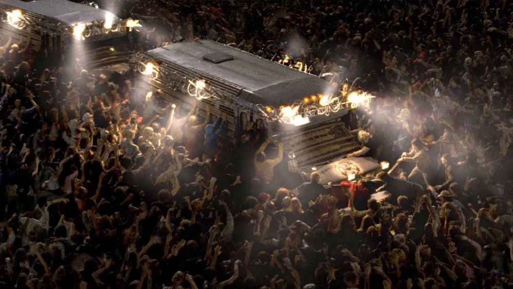 zombies bus in Dawn of the Dead