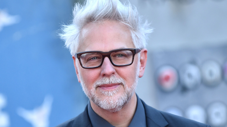 James Gunn grey beard glasses