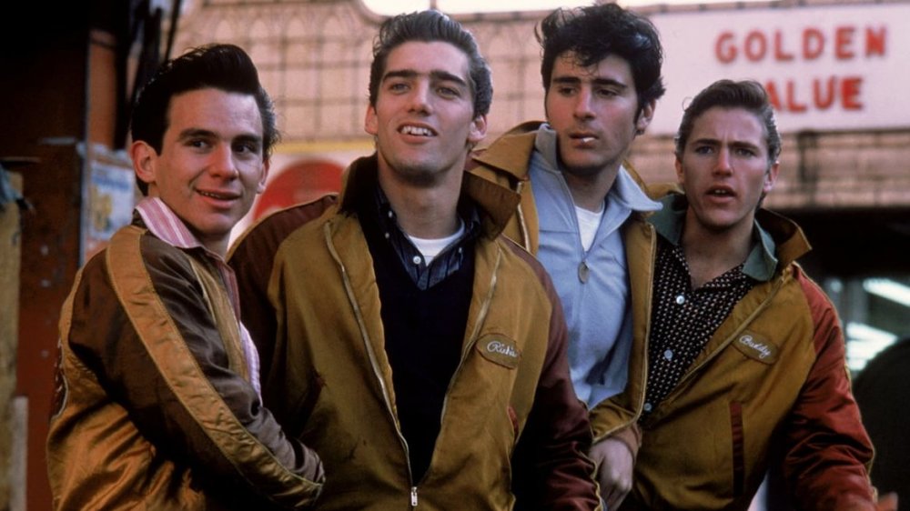 Tony Ganios, John Friedrich, Ken Wahl, and Jim Youngs as Perry, Joey, Richie, and Buddy