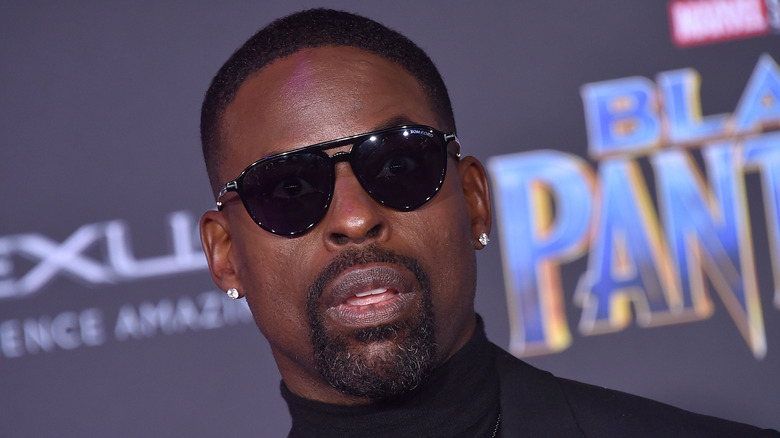 Sterling K. Brown at the Black Panther premiere