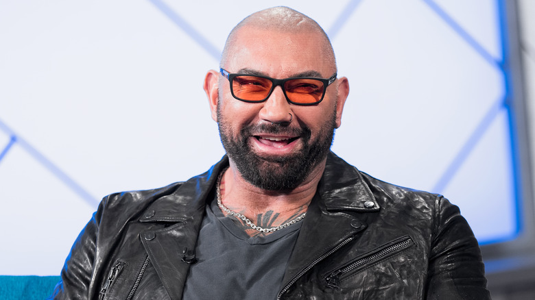 Dave Bautista smiling