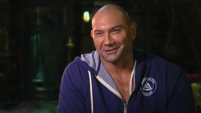 Dave Bautista smiling