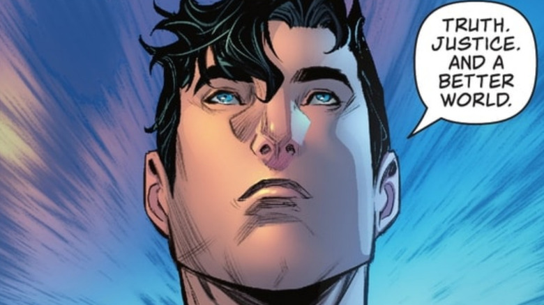 Jon Kent staring