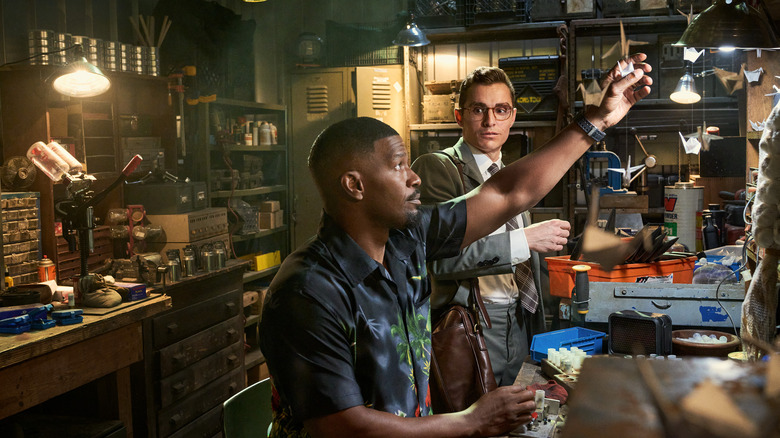 Jamie Foxx and Dave Franco in "Day Shift"