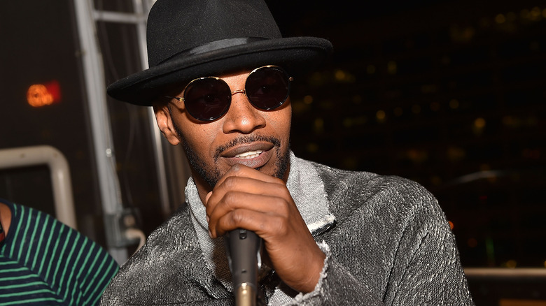 Foxx performs at the Jamie Foxx Listening Session