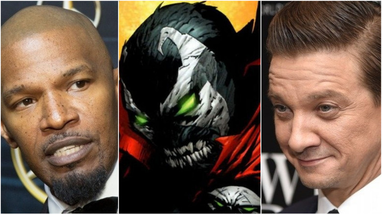 Spawn cast next to Spawn