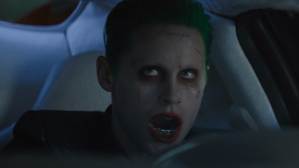 Jared Leto as the Joker in Suicide Squad