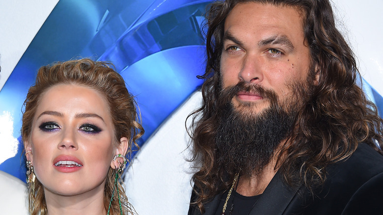 Jason Momoa and Amber Heard