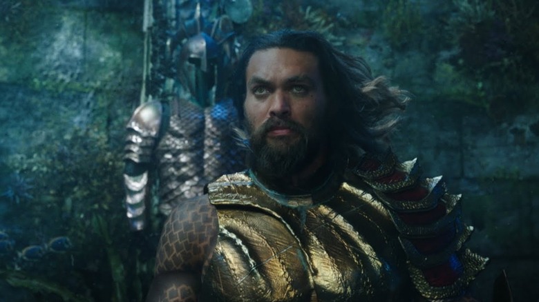 Aquaman looking off