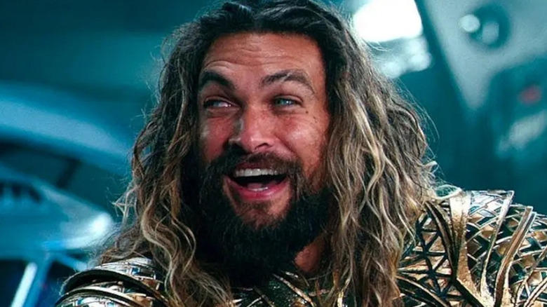 Jason Momoa stars as Aquaman in Justice League