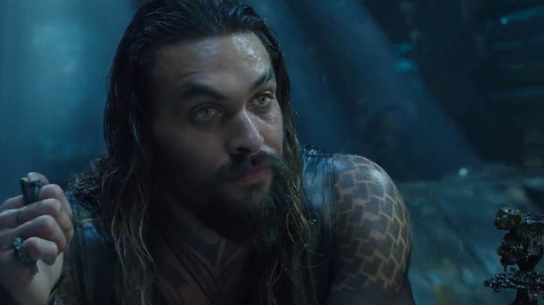 Jason Momoa in a scene from 2018's "Aquaman"