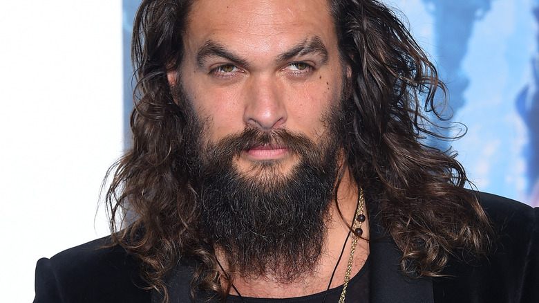 Jason Momoa facing forward