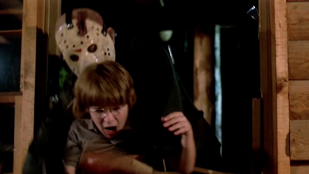 Tommy Jarvis and Jason Voorhees in Friday the 13th: The Final Chapter